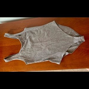 dutch bros grey bodysuit